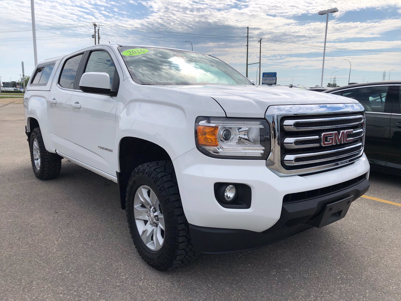 Certified Pre-Owned 2016 GMC Canyon SLE 4x4 Crew Cab | Paint to Match ...